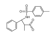 4-methyl-N-[(1S,2R)-2-nitro-1-phenylpropyl]benzenesulfonamide结构式