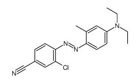 3-chloro-4-[[4-(diethylamino)-o-tolyl]azo]benzonitrile picture