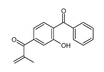 1-(4-benzoyl-3-hydroxyphenyl)-2-methyl-2-propen-1-one Structure
