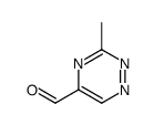 3-METHYL-[1,2,4]TRIAZINE-5-CARBALDEHYDE structure