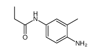 N-(4-Amino-3-methylphenyl)propanamide structure