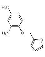 2-(2-Furylmethoxy)-5-methylaniline Structure