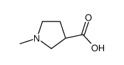 (R)-1-甲基吡咯烷-3-羧酸结构式