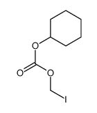 cyclohexyl iodomethyl carbonate Structure