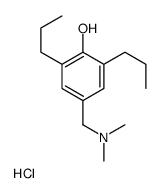 (4-hydroxy-3,5-dipropylphenyl)methyl-dimethylazanium,chloride Structure