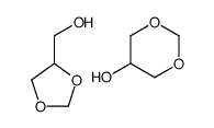 Glycerol Formal (mixture of 1,3-Dioxan-5-ol and 4-Hydroxymethyldioxolane) Structure