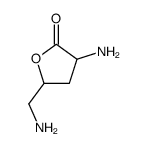 2,5-diamino-4-pentanolide Structure