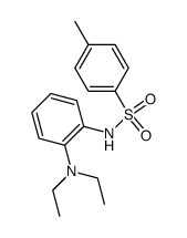 toluene-4-sulfonic acid-(2-diethylamino-anilide) Structure