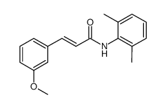 (E)-N-(2,6-dimethylphenyl)-3-(3-methoxyphenyl)acrylamide Structure