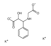 2-Hydroxy-3-(carboxymethylamino)-hydrocinnamic Acid, Dipotassium Salt structure