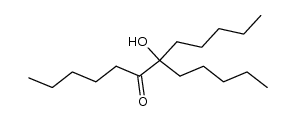 7-hydroxy-7-pentyl-dodecan-6-one Structure