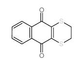 Naphtho[2,3-b]-1,4-dithiin-5,10-dione,2,3-dihydro-结构式