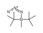 azido-ditert-butyl-methylsilane Structure