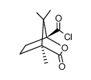 (+)-camphanic acid chloride Structure