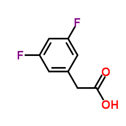 3,5-Difluorophenylacetic acid structure