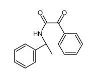 ALPHA-OXO-N-[(R)-1-PHENYLETHYL]PHENYLACETAMIDE structure