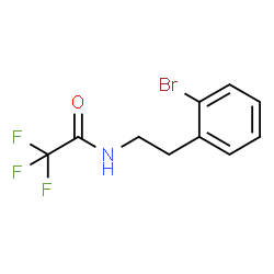 N-(2-bromophenethyl)-2,2,2-trifluoroacetamide Structure