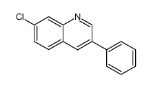 7-chloro-3-phenylquinoline Structure