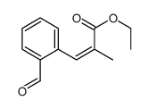 ethyl 3-(2-formylphenyl)-2-methylprop-2-enoate Structure