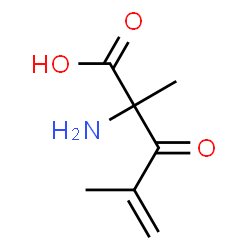 4-Pentenoicacid,2-amino-2,4-dimethyl-3-oxo-(9CI)结构式