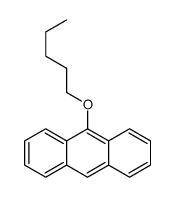 9-pentoxyanthracene Structure