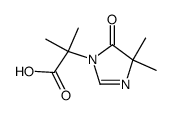 2-Imidazoline-1-acetic acid,-alpha-,-alpha-,4,4-tetramethyl-5-oxo- (6CI)结构式