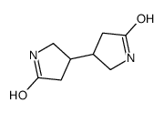 4-(5-oxopyrrolidin-3-yl)pyrrolidin-2-one结构式