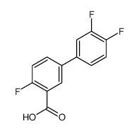 5-(3,4-difluorophenyl)-2-fluorobenzoic acid Structure