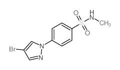 4-(4-Bromo-1H-pyrazol-1-yl)-N-methylbenzenesulfonamide picture