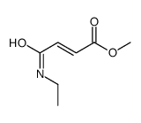 methyl (Z)-4-(ethylamino)-4-oxobut-2-enoate结构式