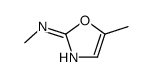 N,5-dimethyl-1,3-oxazol-2-amine结构式