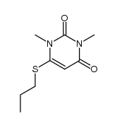 1,3-dimethyl-6-propylthiouracil Structure