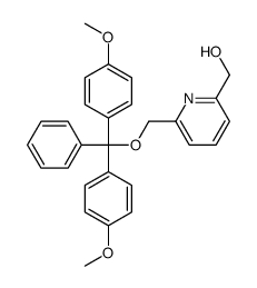 [6-[[bis(4-methoxyphenyl)-phenylmethoxy]methyl]pyridin-2-yl]methanol Structure