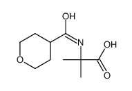 2-methyl-2-(oxane-4-carbonylamino)propanoic acid Structure