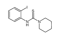 N-(2-iodophenyl)piperidine-1-carbothioamide Structure