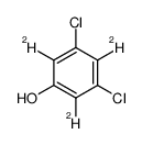 3,5-Dichlorophenol-d3结构式