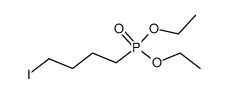 1-iodo-4-(diethylphosphono)butane结构式