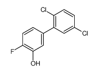 5-(2,5-dichlorophenyl)-2-fluorophenol结构式