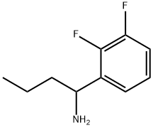 1-(2,3-difluorophenyl)butylamine结构式