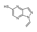 1-ethenyl-4H-pyrazolo[3,4-b]pyrazine-5-thione Structure