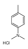 N,N,4-trimethylaniline,hydrochloride结构式