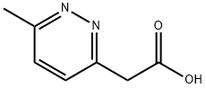 2-(6-甲基哒嗪-3-基)乙酸结构式