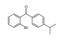 2-BROMO-4'-ISOPROPYLBENZOPHENONE Structure