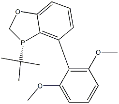 (S)-3-(t-Butyl)-4-(2,6-dimethoxyphenyl)-2,3-dihydrobenzo[d][1,3]oxaphosphole Structure