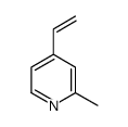 2-Methyl-4-vinylpyridine structure