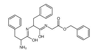 phenylalanyl-phenylalanyl-glycine benzyl ester Structure
