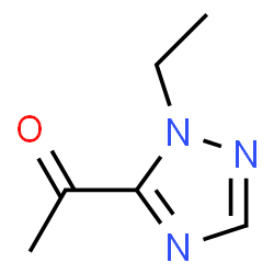 Ethanone, 1-(1-ethyl-1H-1,2,4-triazol-5-yl)- (9CI) Structure