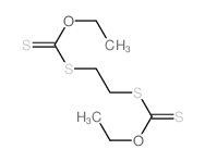 Carbonodithioic acid,S,S'-1,2-ethanediyl O,O'-diethyl ester (9CI) Structure