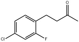 4-(4-chloro-2-fluorophenyl)butan-2-one Structure