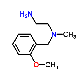 N-(2-Methoxybenzyl)-N-methyl-1,2-ethanediamine结构式